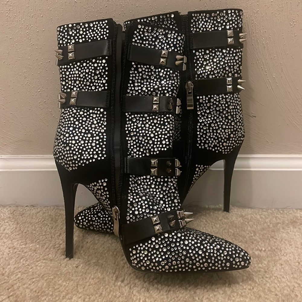 Azalea Wang Spike Heel Booties